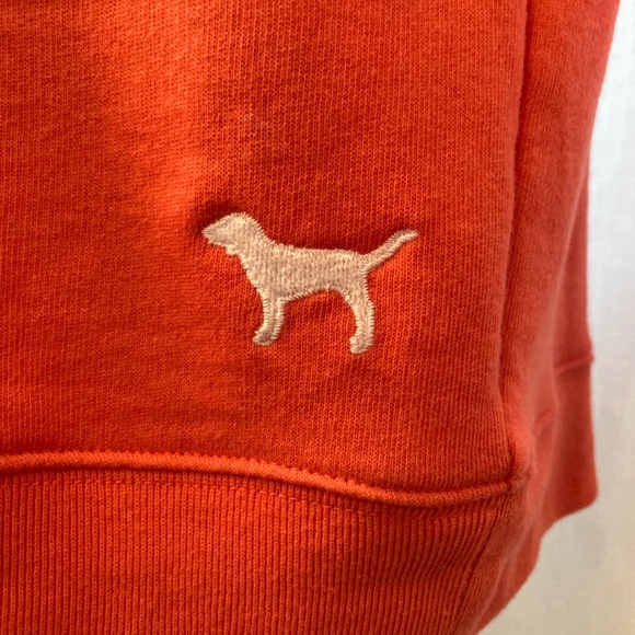 PINK Victoria's Secret Orange Sweatshirt - LAST DAY! - Picture 6 of 8